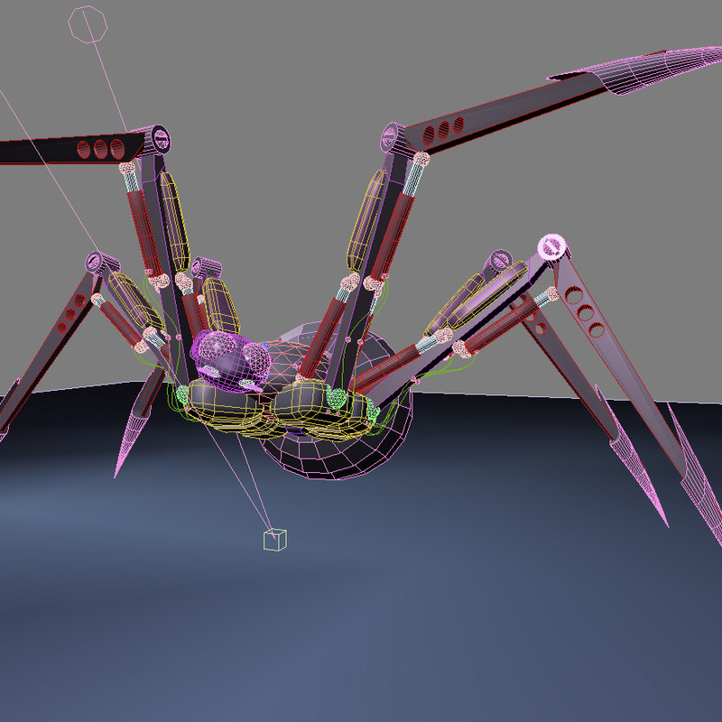 Mecha Spider 3D model