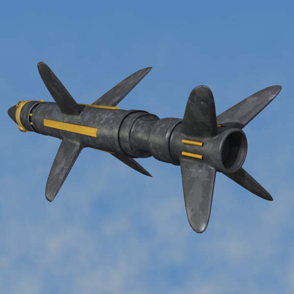 Missile 3D model