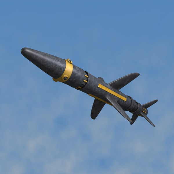 Missile 3D model