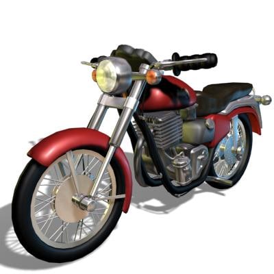 MotorCycle 3D model