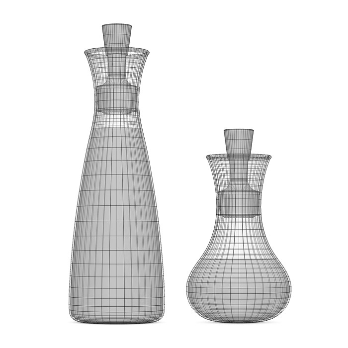 Oil and vinegar carafe 3D model
