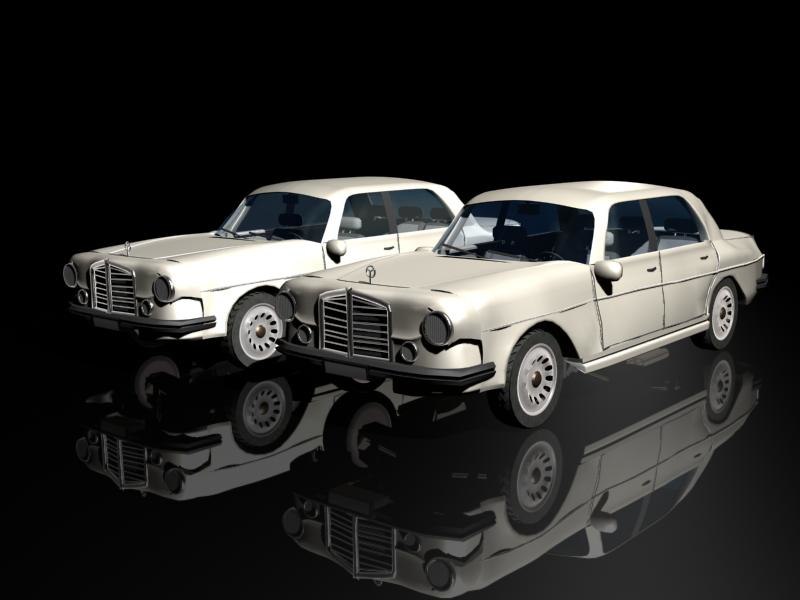 Old Mercedes 3D model