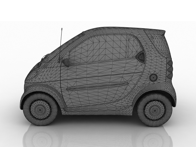 Smart Fortwo 3D model