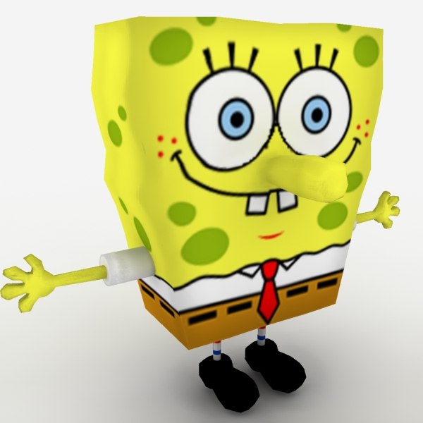 Sponge Bob 3D model