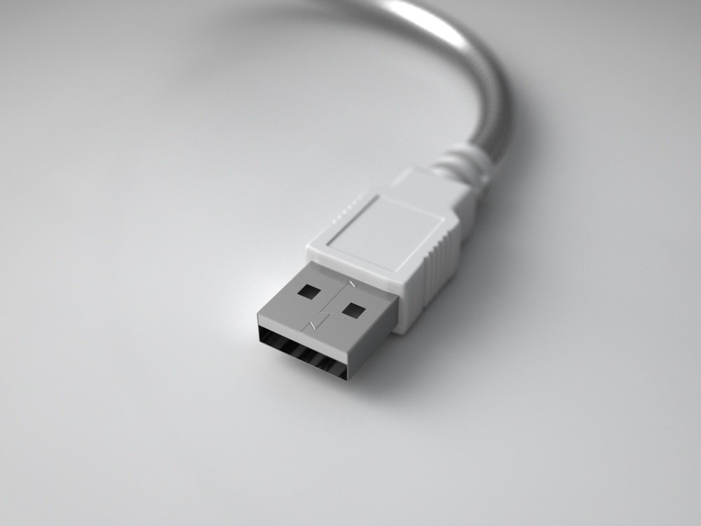 USB fan 3D model