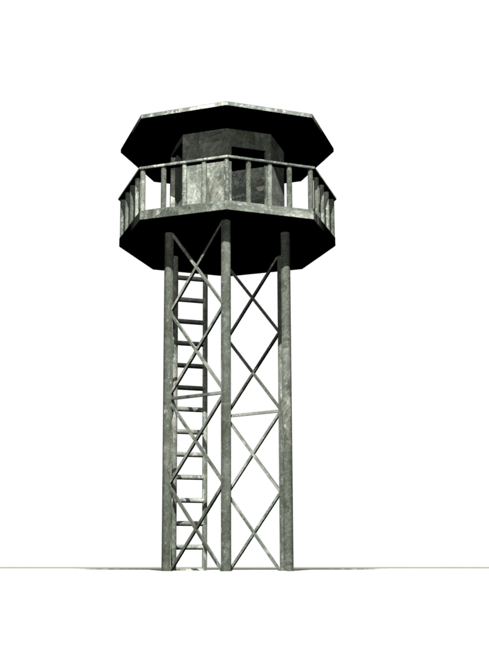 Guard tower 3D model