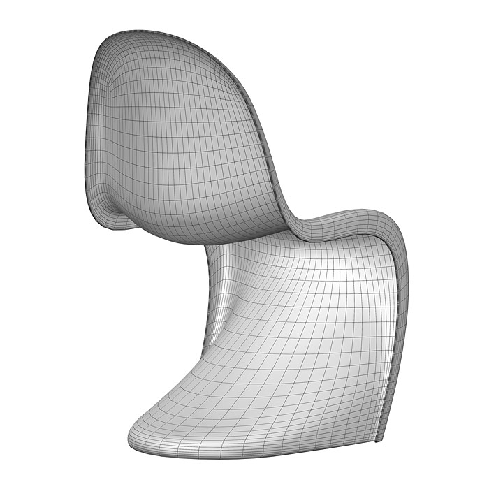 Vitra Panton chair 3D model