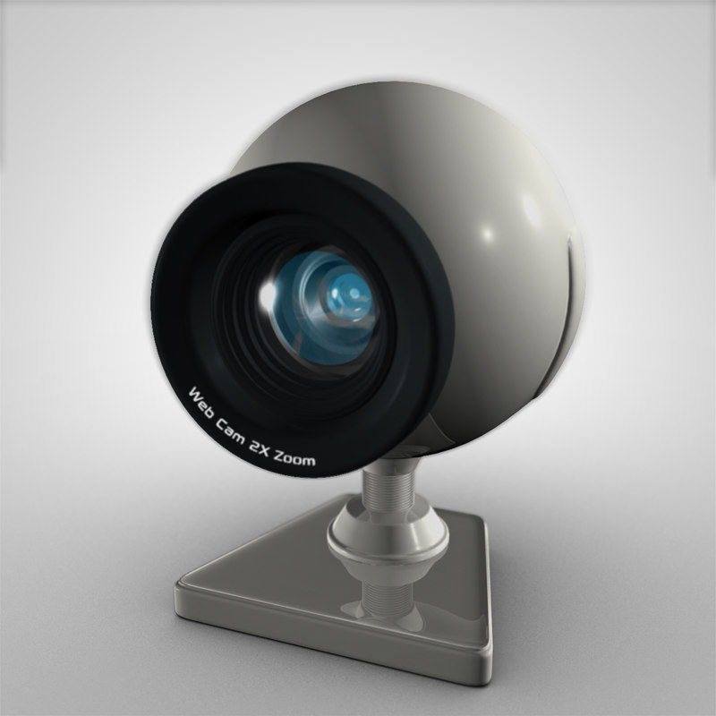 Web Cam 2X Zoom 3D model