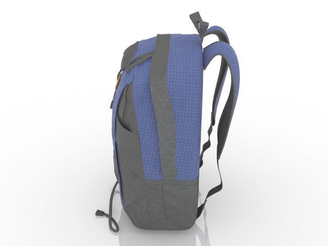 backpack 3d model free download	
