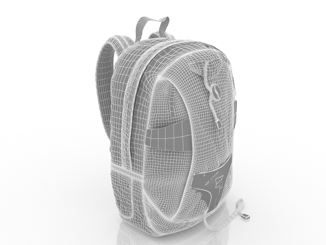 Backpack free 3d model	
