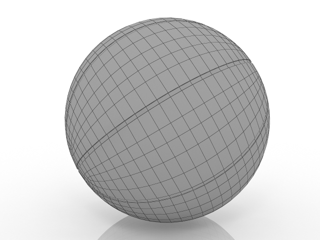 Basketball ball 3D model