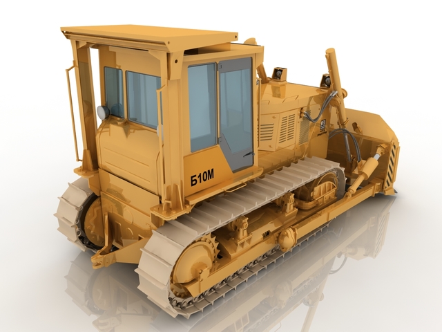 Bulldozer 3D model