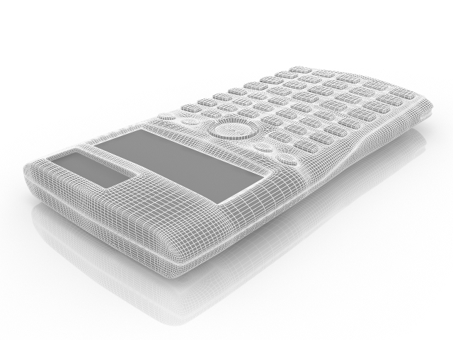 Calculator Casio 3D model