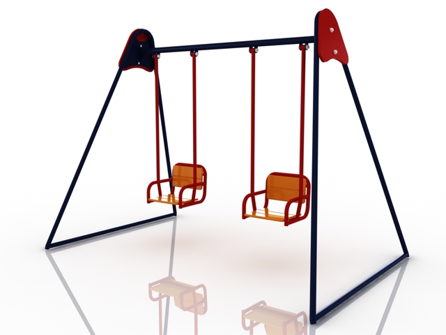 Children’s swing 3D model