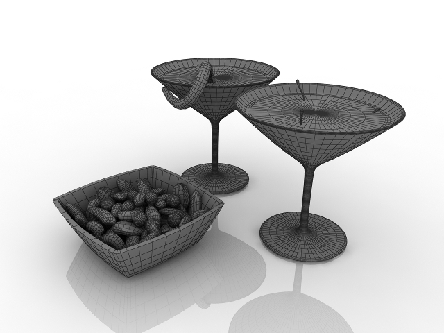 Cocktail 3D model