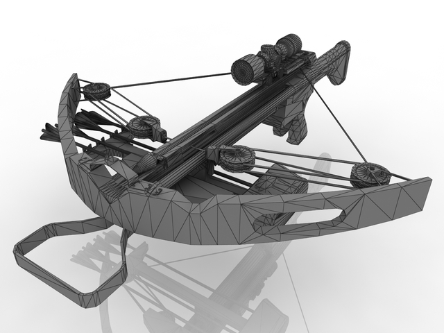 Crossbow 3D model