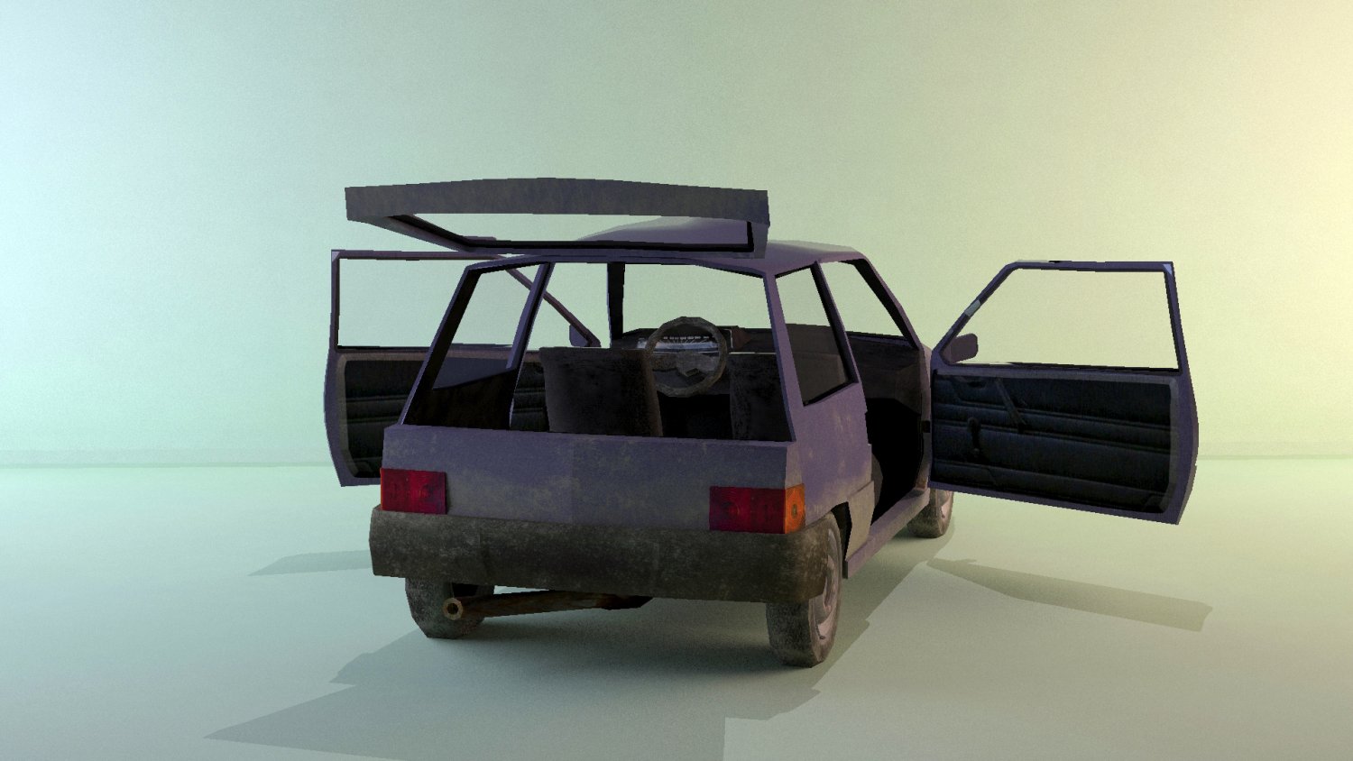 Dacia Lastun Vaz 1111 3D model