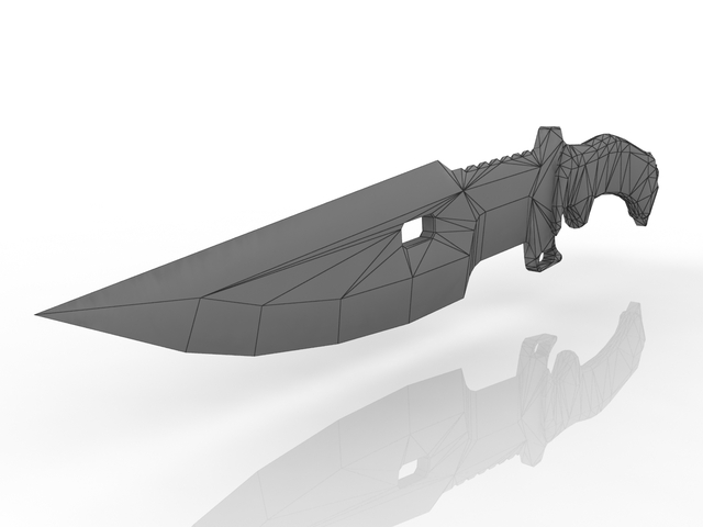 Dagger 3D model