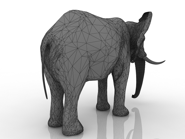 Elephant 3D model