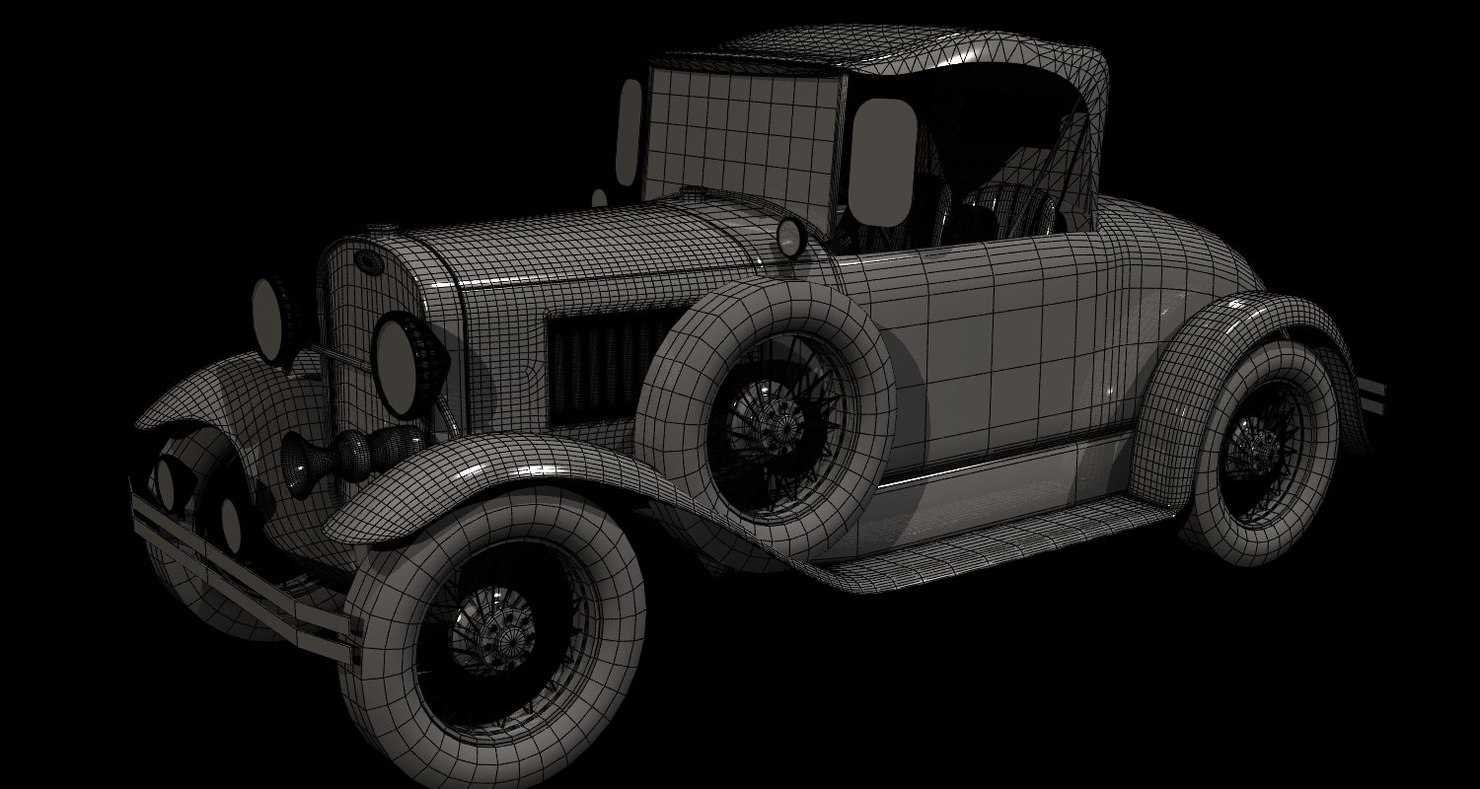 Ford Roadster 3D model