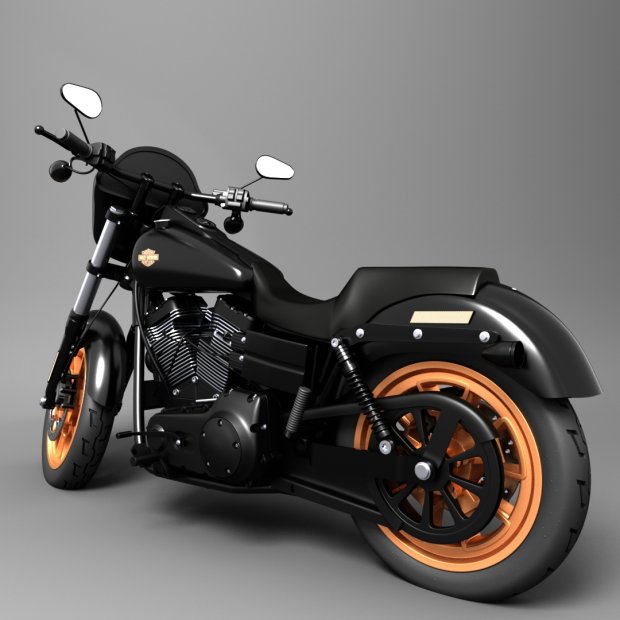 Harley Davidson 3D model