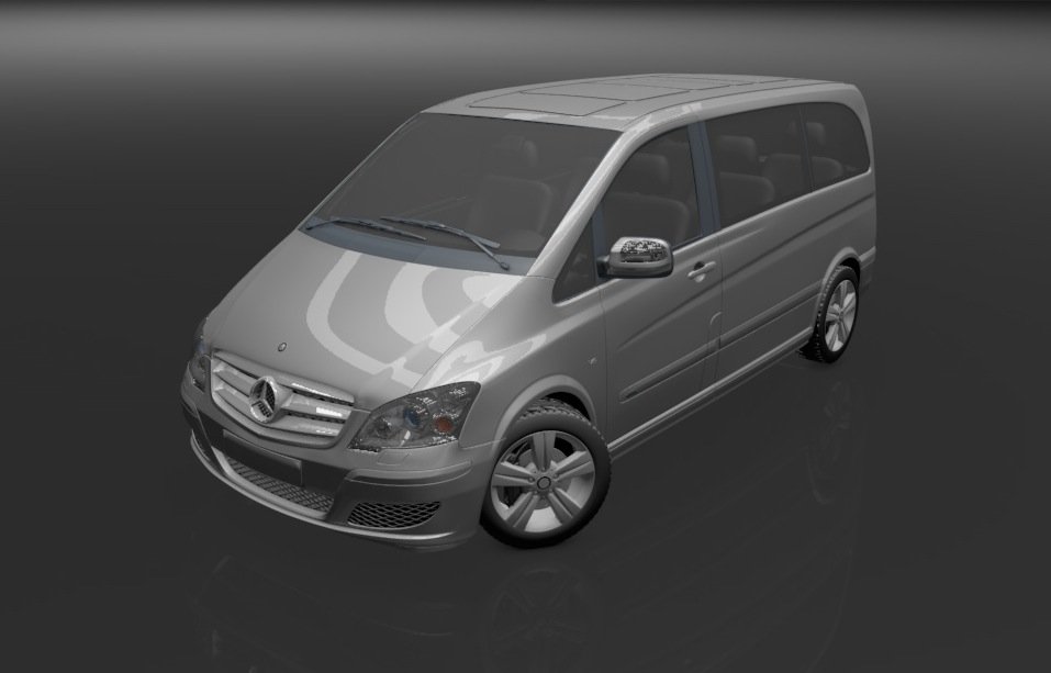 Mercedes Benz Viano 3D model