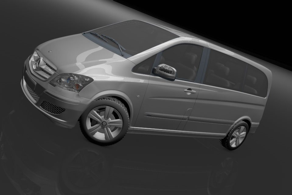 Mercedes Benz Viano 3D model