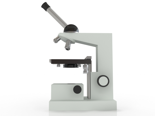 Microscope 3D model