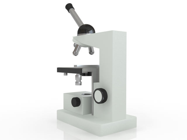 Microscope 3D model