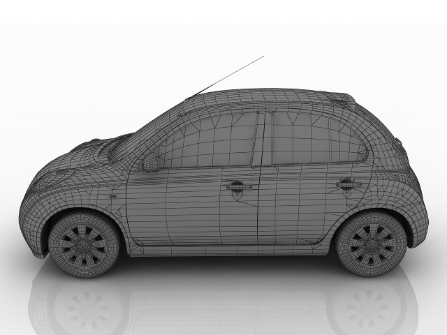 Nissan Micra 3D model