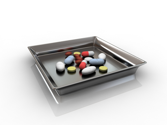 Pills 3D model