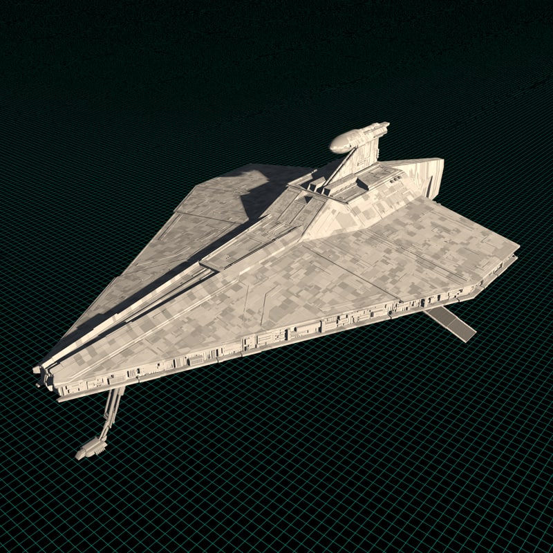 Republic Assault Ship 3D model