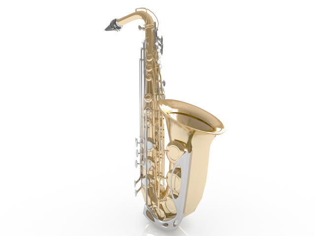 Saxophone 3D model