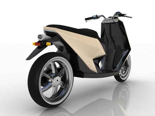 Scooter 3D model