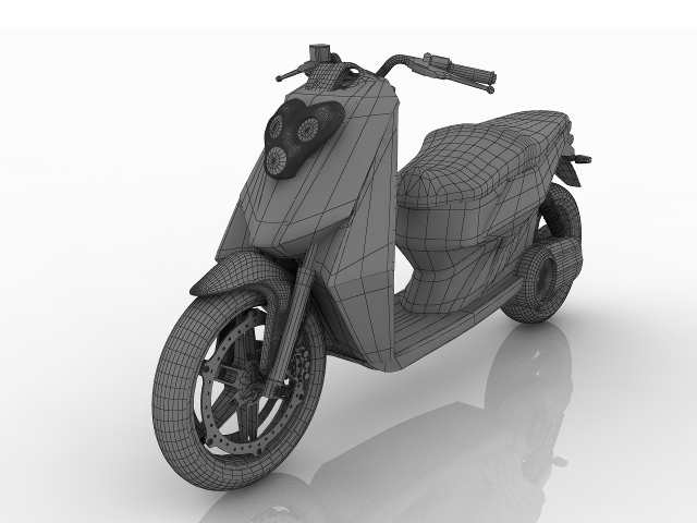 Scooter 3D model