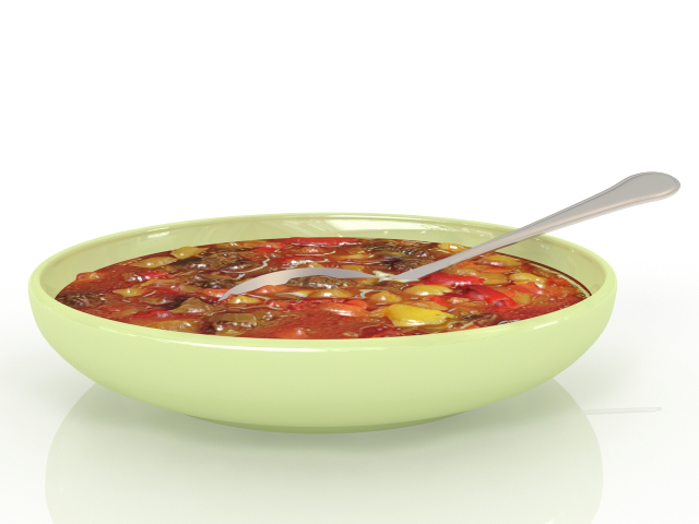 Soup 3D model