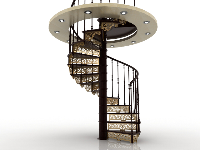 Stairs 3D model