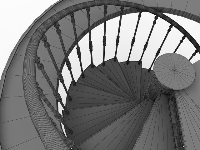 Stairs 3D model