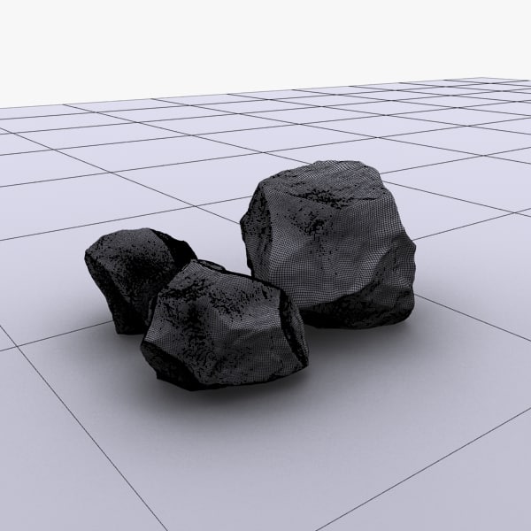 Stones 3D model