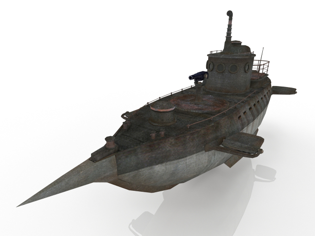 Submarine 3D model