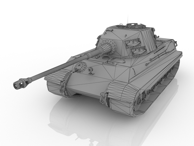 Tank 3D model