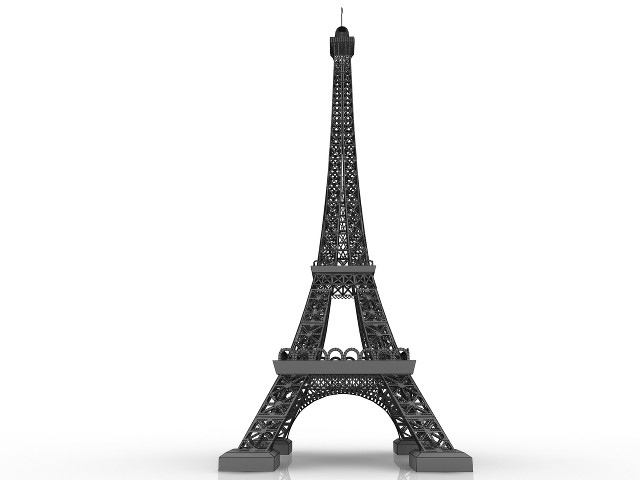 Eiffel Tower 3D model