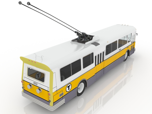 Trolleybus 3D model