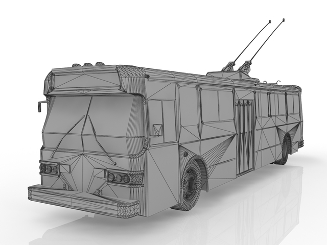 Trolleybus 3D model
