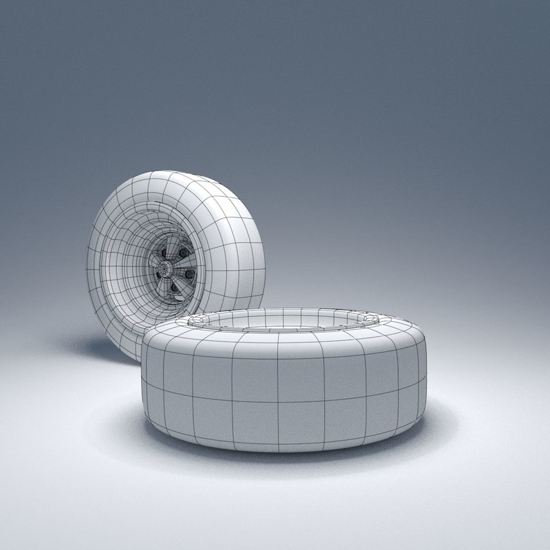 Wheel disc 3D model