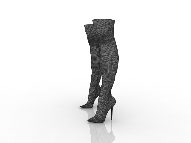 Women’s boots 3D model