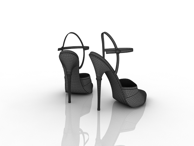 Women’s sandals 3D model