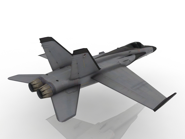 Northrop YF-17 3D model