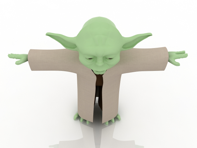 Yoda 3D model