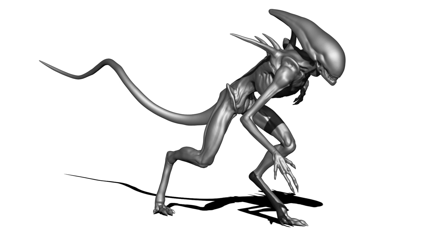 Alien Sculpt 3D model